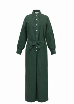 EVAELLE Green Jumpsuit