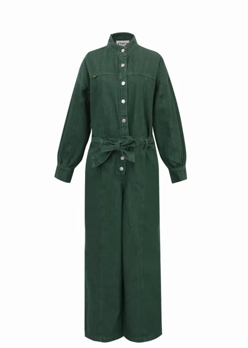 EVAELLE Green Jumpsuit