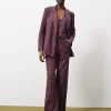 GARANCE Purple Blazer