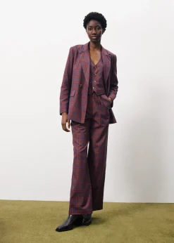 GARANCE Purple Blazer