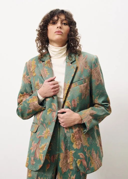 LAMIER Green Blazer