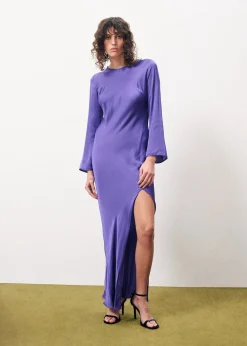 LAURY Purple Dress