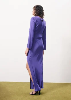 LAURY Purple Dress