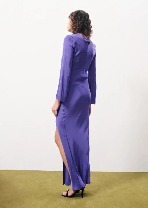 LAURY Purple Dress