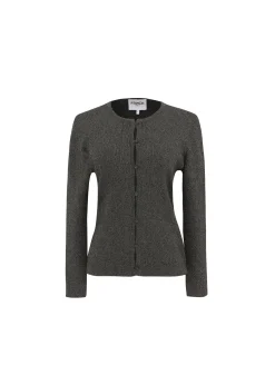 LEELOU Black Cardigan