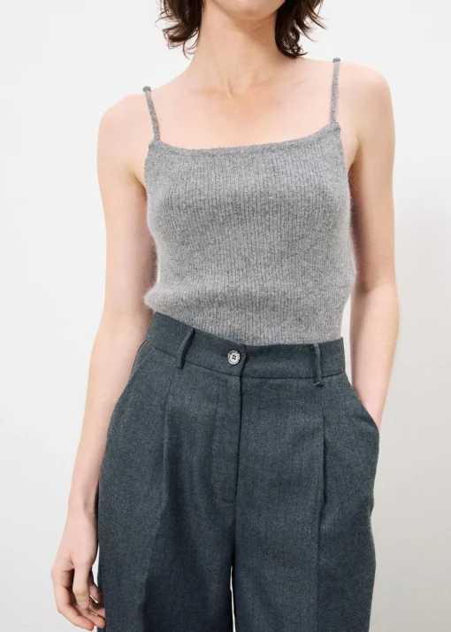 LETTY Grey Tank Top