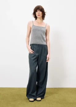 LETTY Grey Tank Top