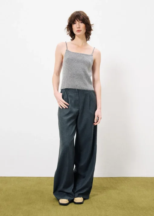 LETTY Grey Tank Top