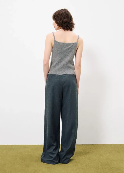 LETTY Grey Tank Top