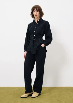 LISANDRE Black Overshirt