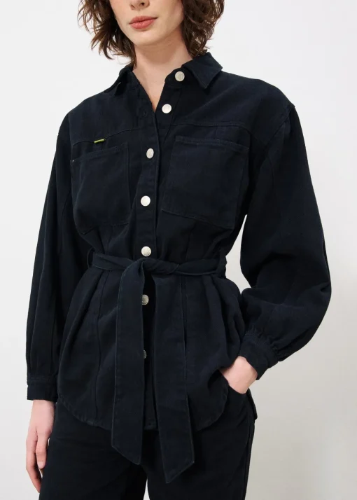 LISANDRE Black Overshirt