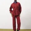 LISANDRE Red Overshirt
