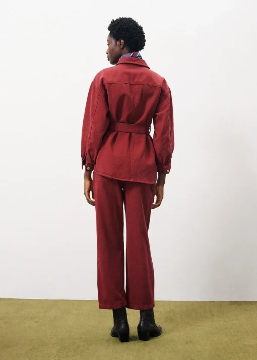 LISANDRE Red Overshirt