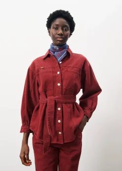 LISANDRE Red Overshirt