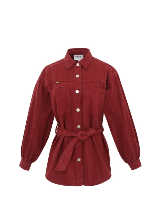 LISANDRE Red Overshirt