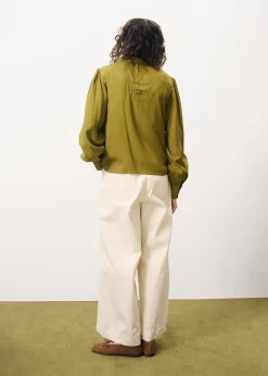 LISENN Green Blouse