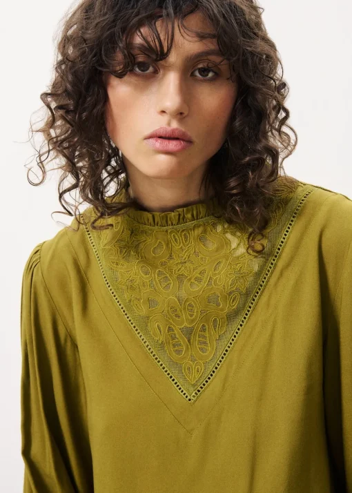 LISENN Green Blouse
