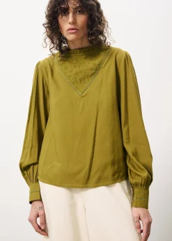 LISENN Green Blouse