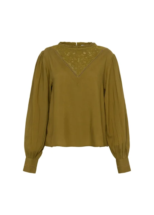 LISENN Green Blouse