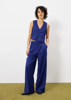 LORINA Blue Pants