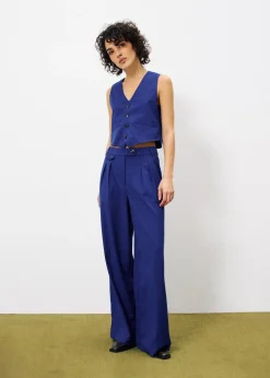 LORINA Blue Pants