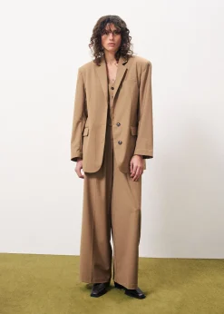 LORINA Brown Pants