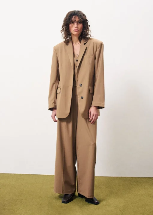 LORINA Brown Pants