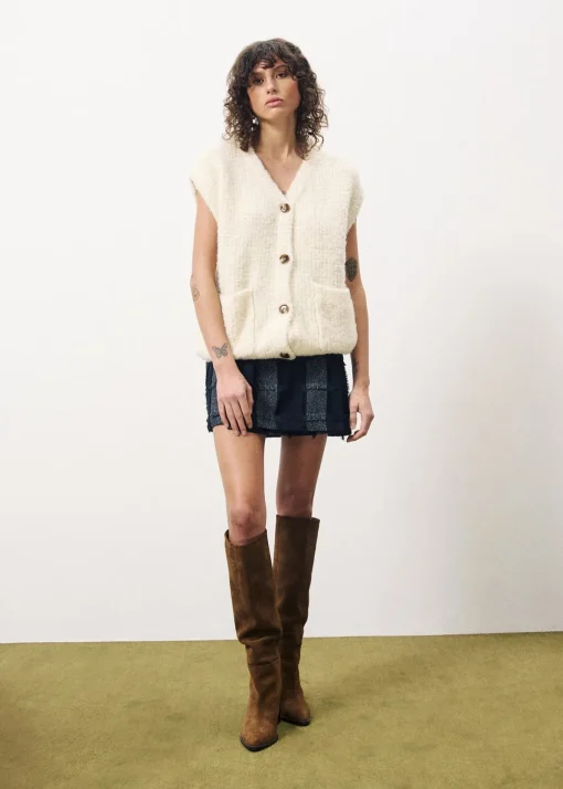 MAGALY Beige Cardigan