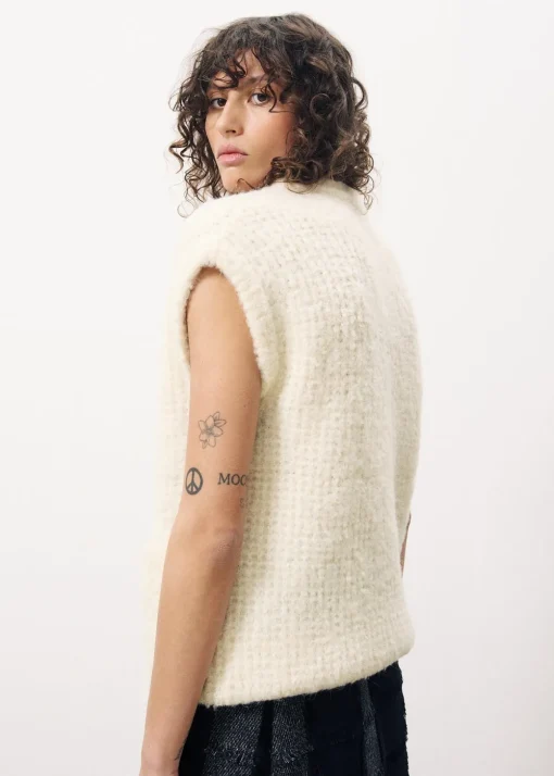 MAGALY Beige Cardigan