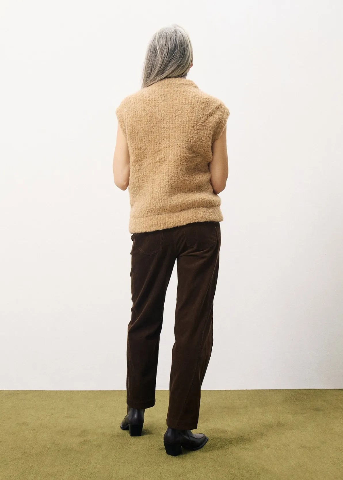 MAGALY Brown Cardigan