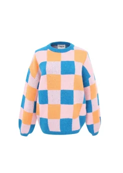 MALORINE Light Pink Sweater