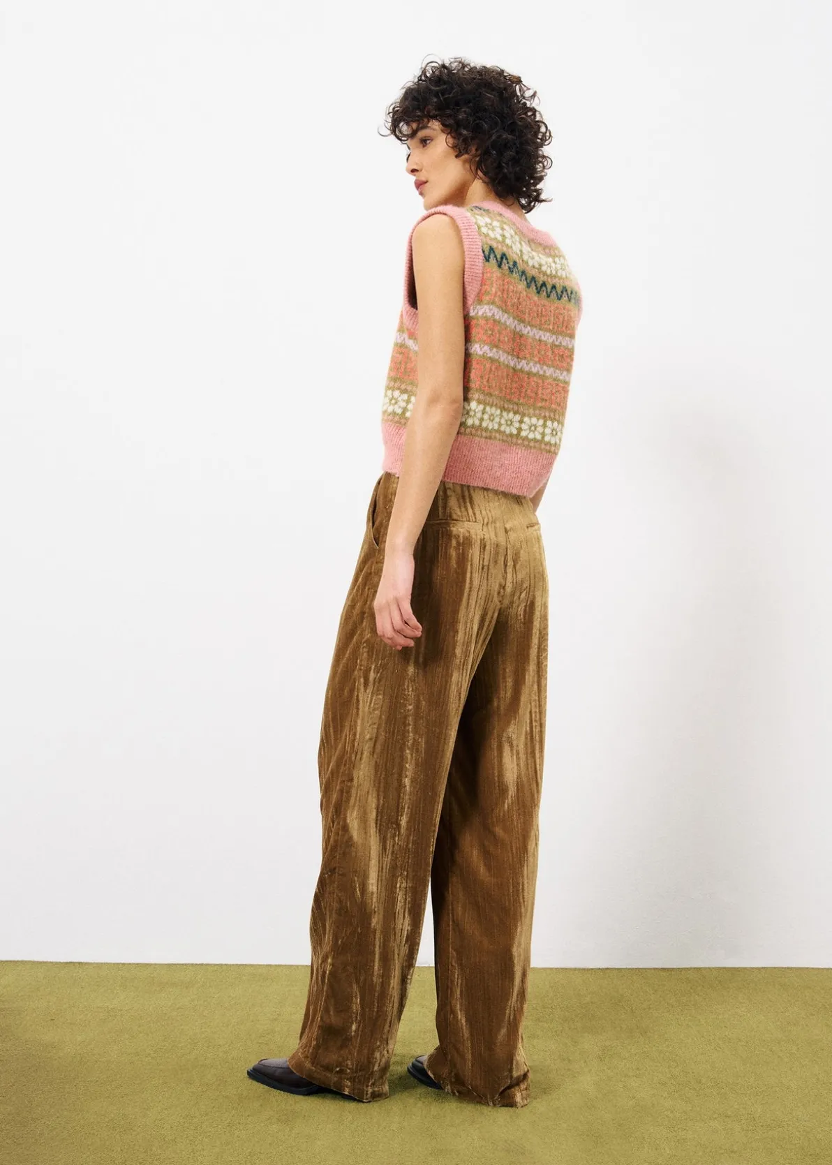 MANOLA Light Pink Sweater