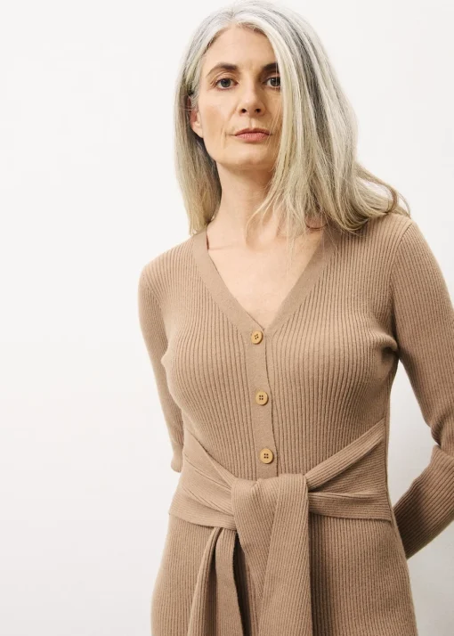 MARGAUX Brown Dress