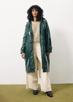 MATHELINE Green Coat