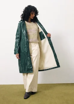 MATHELINE Green Coat