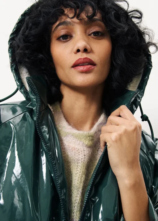 MATHELINE Green Coat