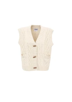 MEDEA Beige Cardigan