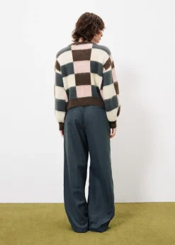 MEGANE Brown Cardigan