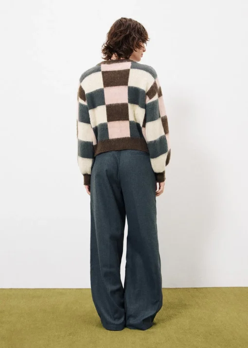 MEGANE Brown Cardigan