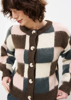 MEGANE Brown Cardigan