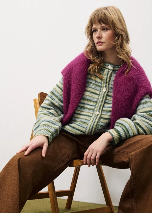 MEGANE Green Cardigan