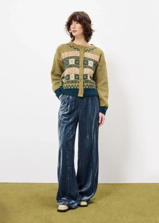 MEGANE Green Cardigan