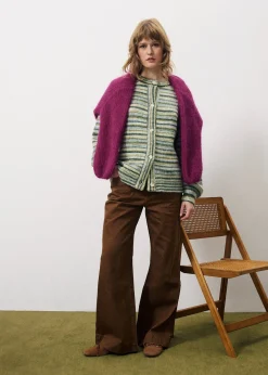 MEGANE Green Cardigan