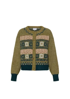 MEGANE Green Cardigan