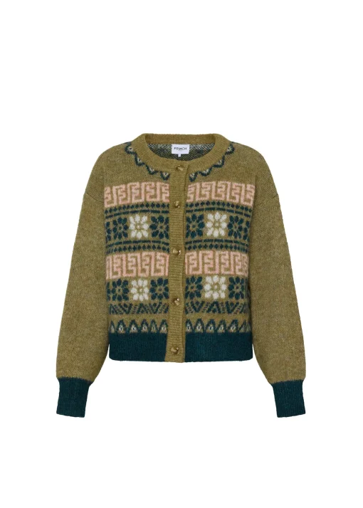MEGANE Green Cardigan