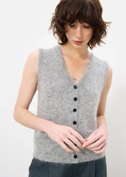 MELIZA Grey Cardigan