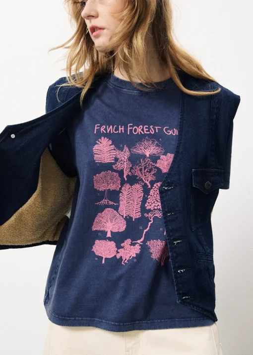 MORGANE Blue T-shirt