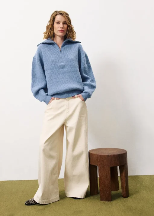 NAEMI Blue Sweater