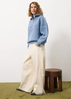 NAEMI Blue Sweater
