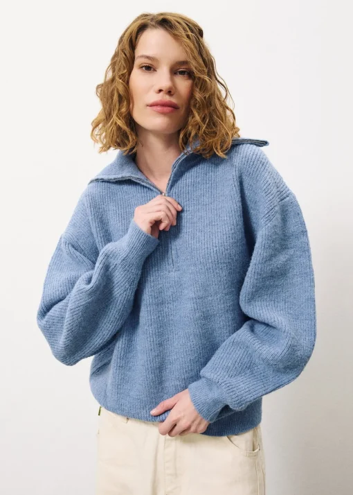 NAEMI Blue Sweater